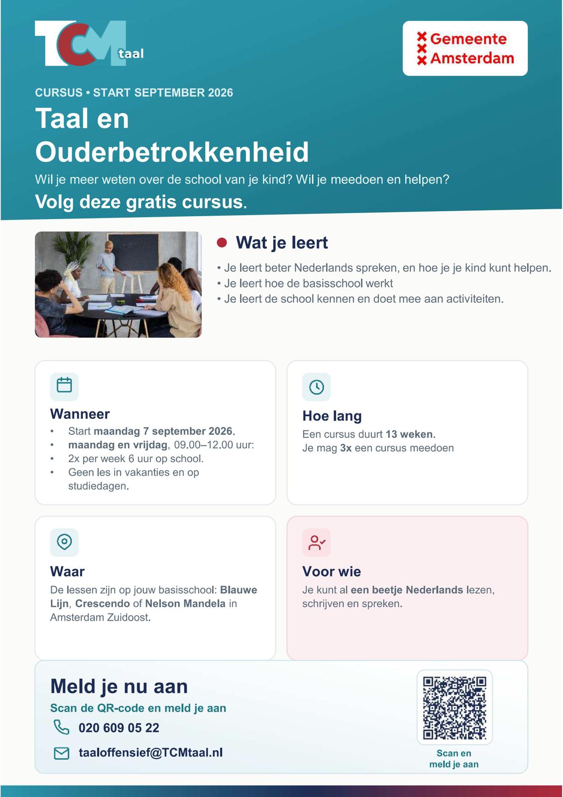 Taalles voor ouders 
